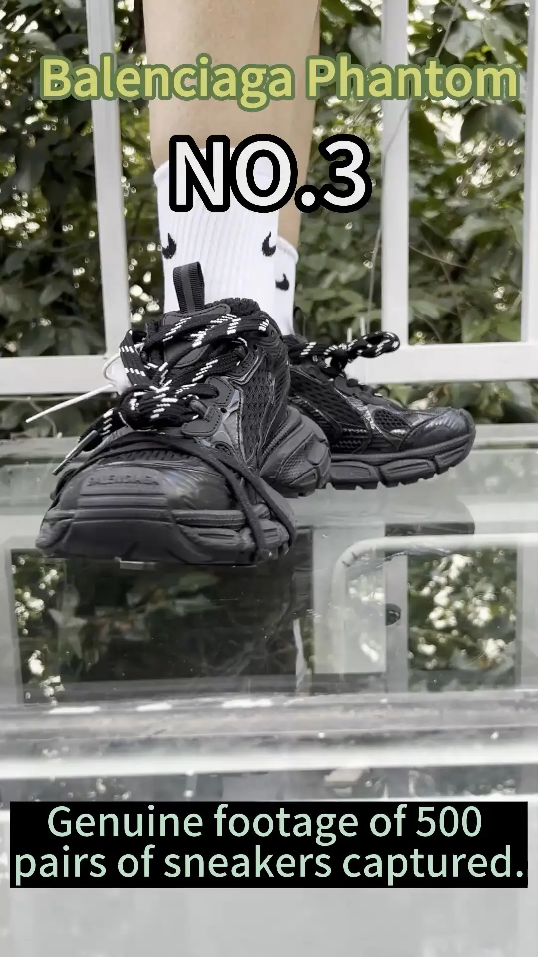 Balenciaga, Video published by Sneakers