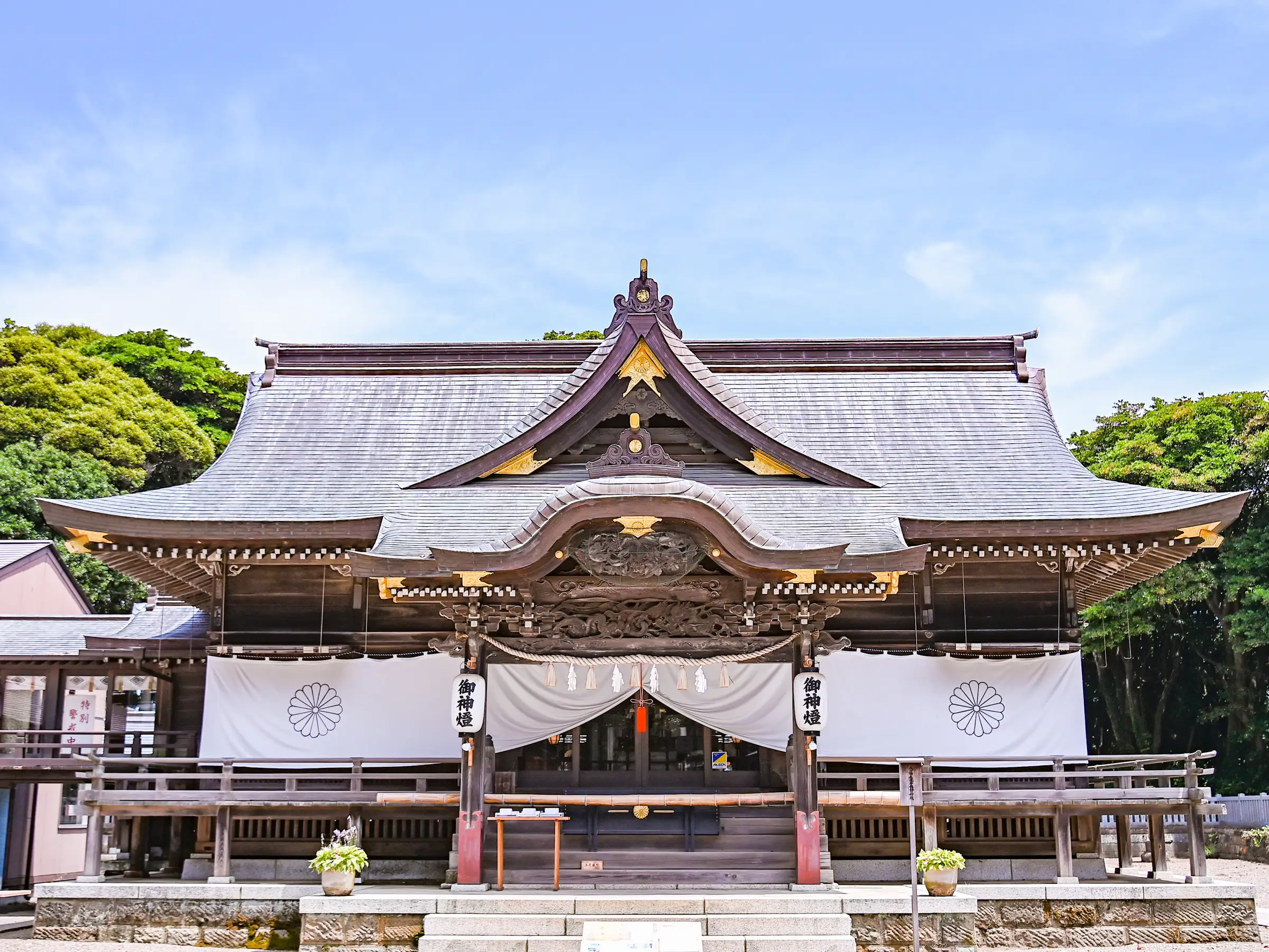 【茨城】海の見える鳥居⛩静謐な空気漂う、歴史深い神社✨金運のパワースポットでもあります！の画像 (2枚目)