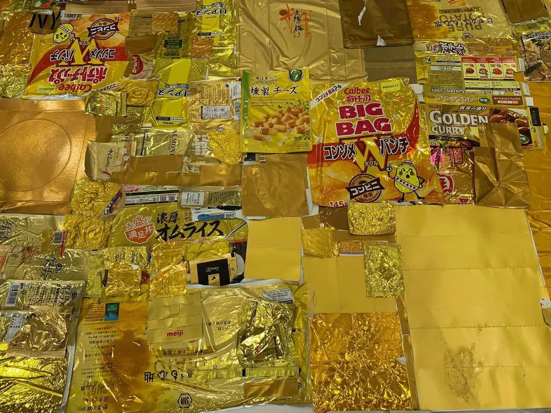 金沢の子どもたちとの共創作品『サステナブルな現代版 黄金の茶室』、金沢Rintoで展示中！🍵の画像 (3枚目)