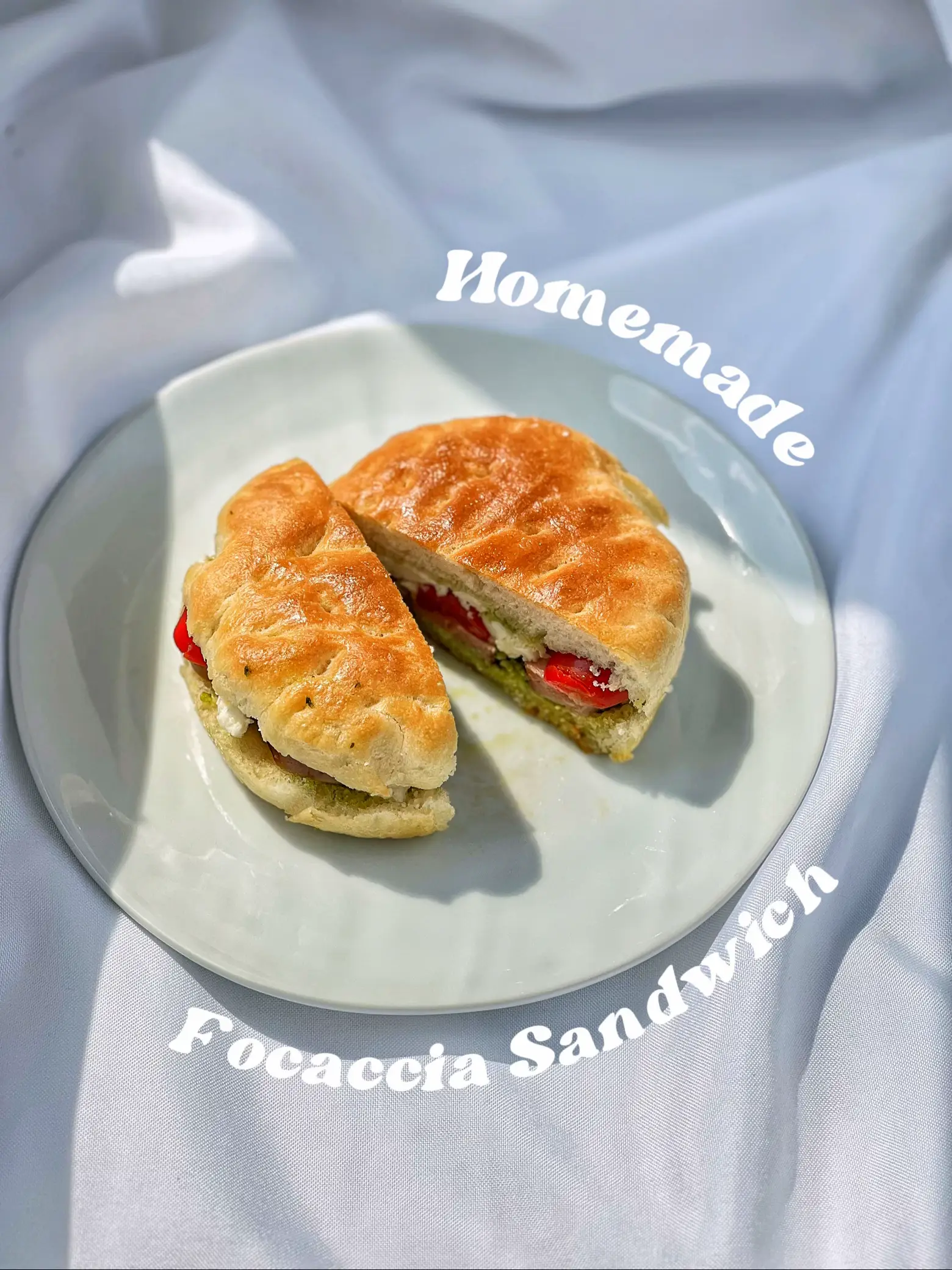 Focaccia Breakfast Sandwiches Recipe