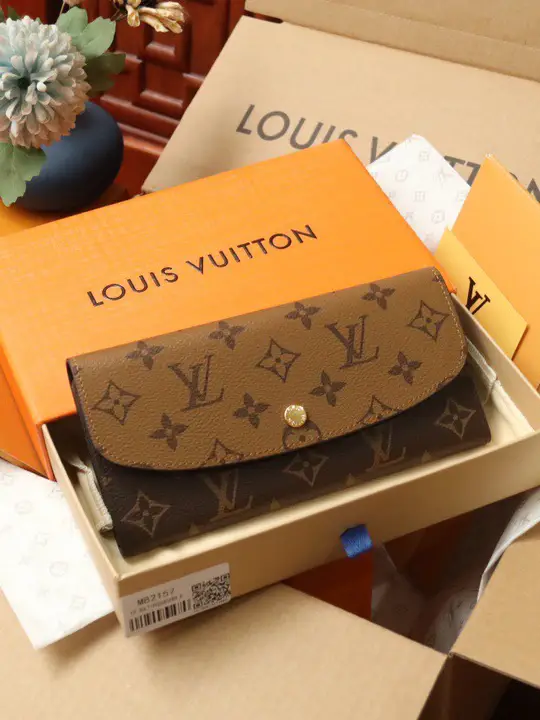 Louis Vuitton Monogram Flower Emilie Wallet