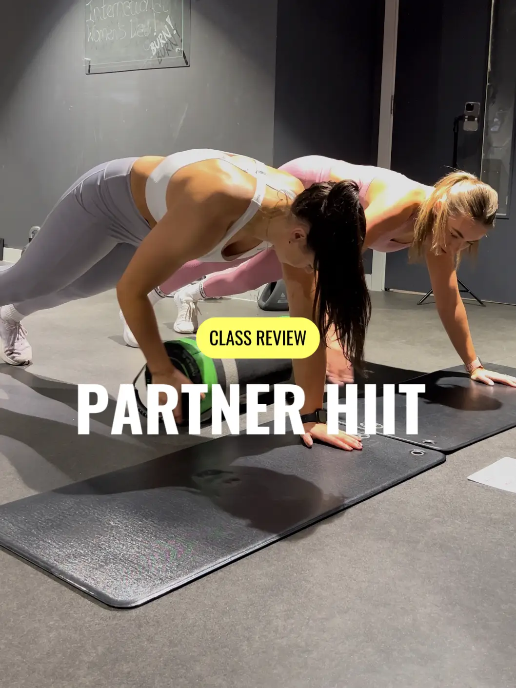CLASS REVIEW: PARTNER HIIT WORKOUT, Video published by NAOMICLAIREFIT