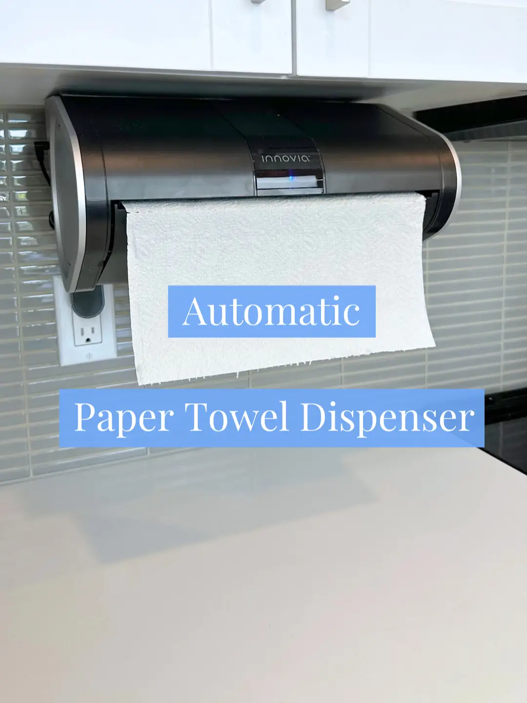 Innovia Automatic Paper Towel Dispenser {The ULTIMATE Kitchen Gadget}