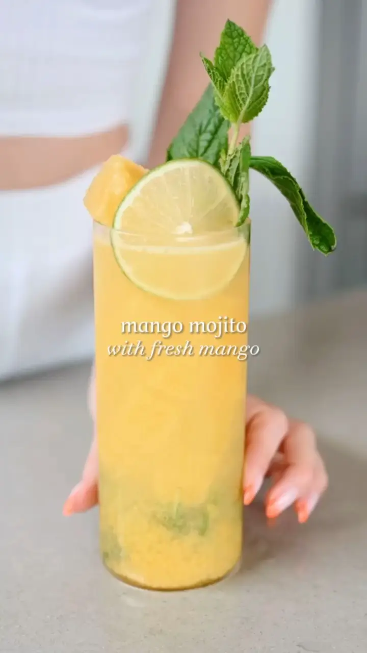 Summertime Fresh Mint Mango Mojito - Aberdeen's Kitchen