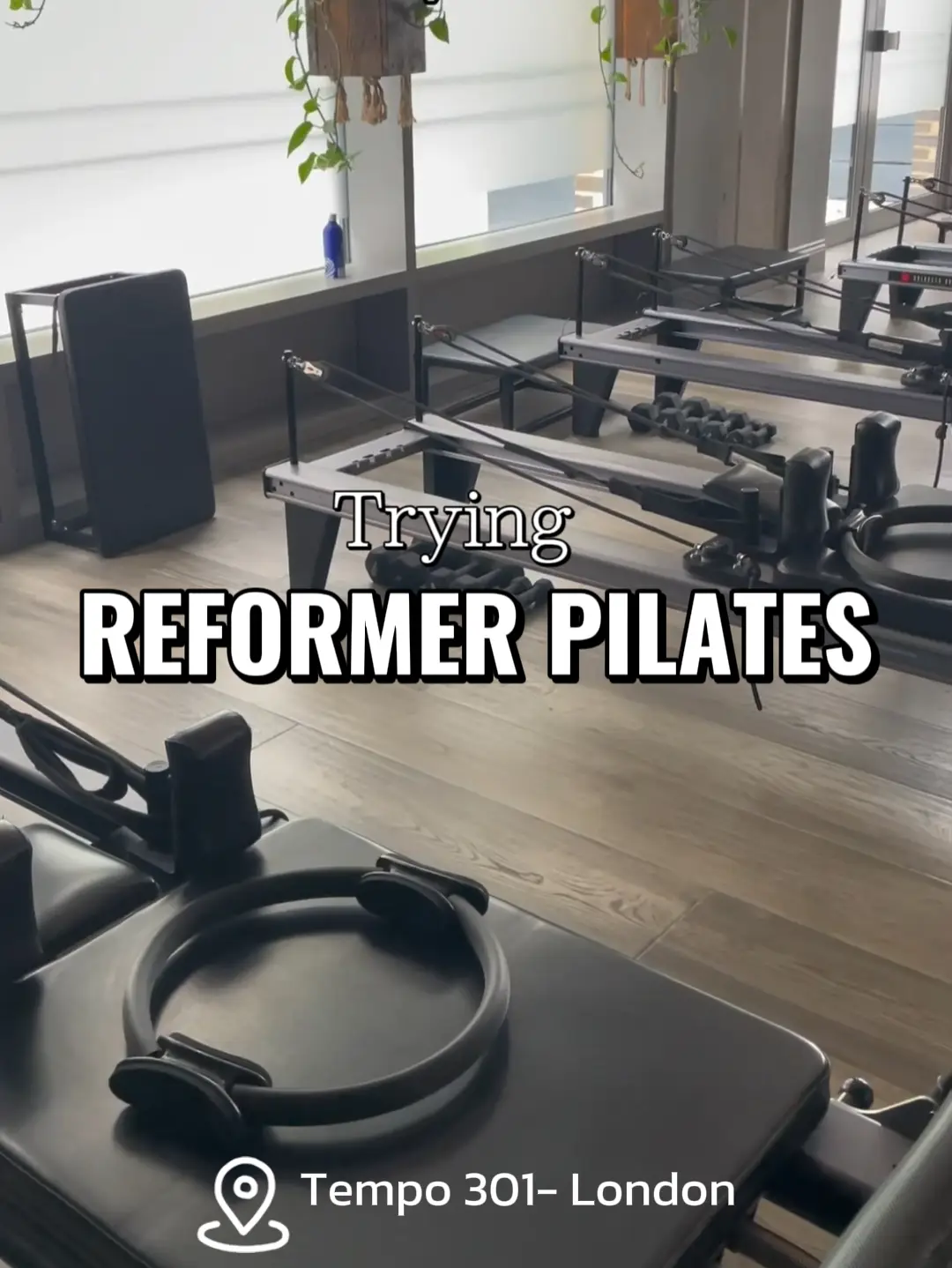 ✨Trying Reformer Pilates at tempo 301 in London 🧘🏻‍♀️✨, Video published  by Jasmine 💕🌮🏋🏻‍♀️
