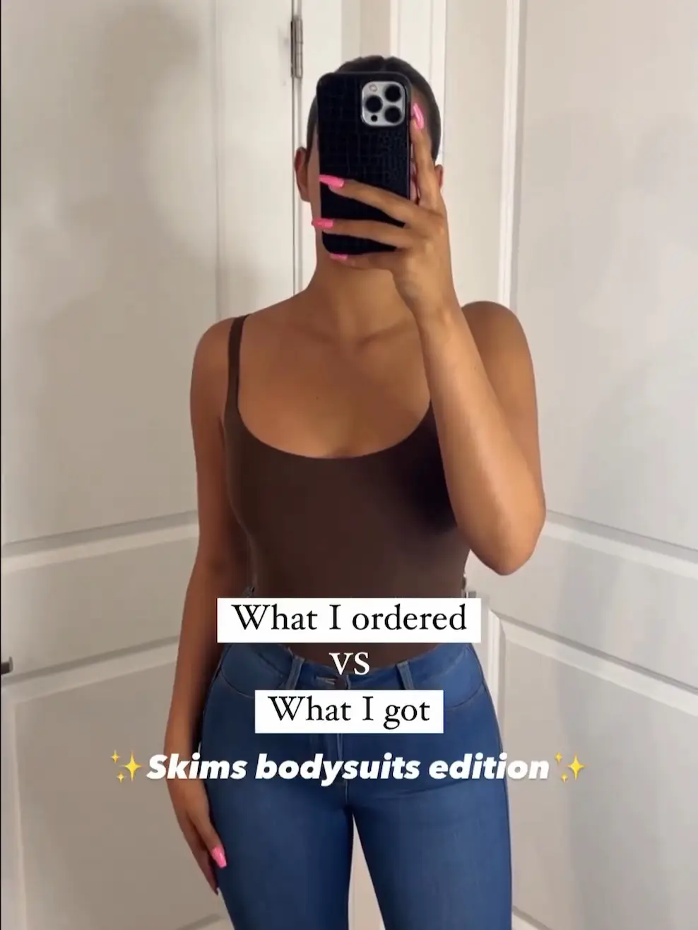 Try on haul: SKIMS bodysuits, Video published by Maebawa
