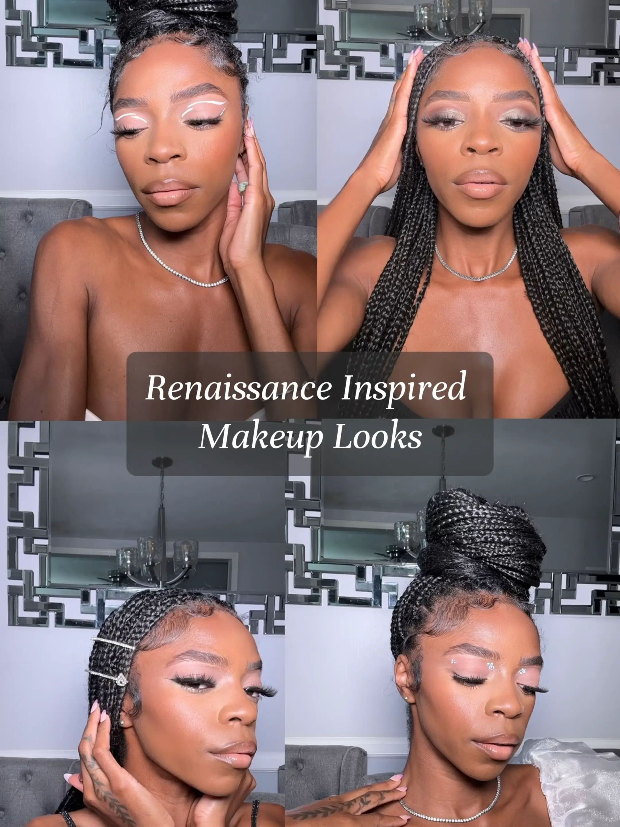Louis Vuitton makeup on black woman!  Makeup inspiration, Hair looks, Louis  vuitton makeup