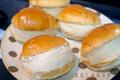 市販のパンで作る♪ラム香る～ふわふわコーヒークリームのマリトッツオの画像