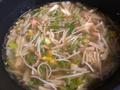 ホッとして身体が温まる！かにかまと野菜の生姜中華スープの画像