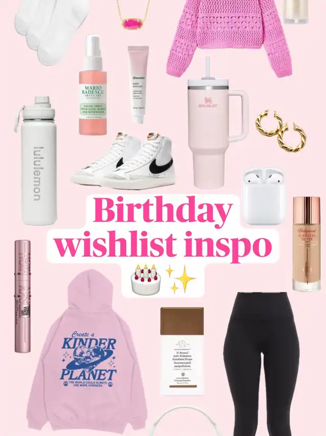 Preppy Birthday Wish List - Lemon8 Search